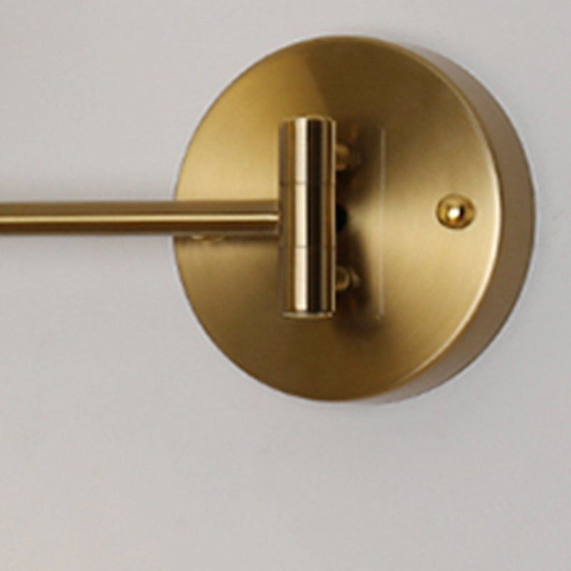 Contemporary Double ARM SONCE LUCES METAL 1 LIGHT MUR MOURNIÈRE LETURE