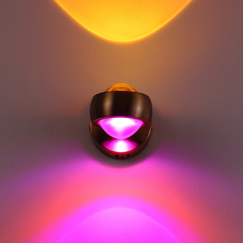 Luminaires d'éclairage à balles contemporaines Metal 2 lumières Mur