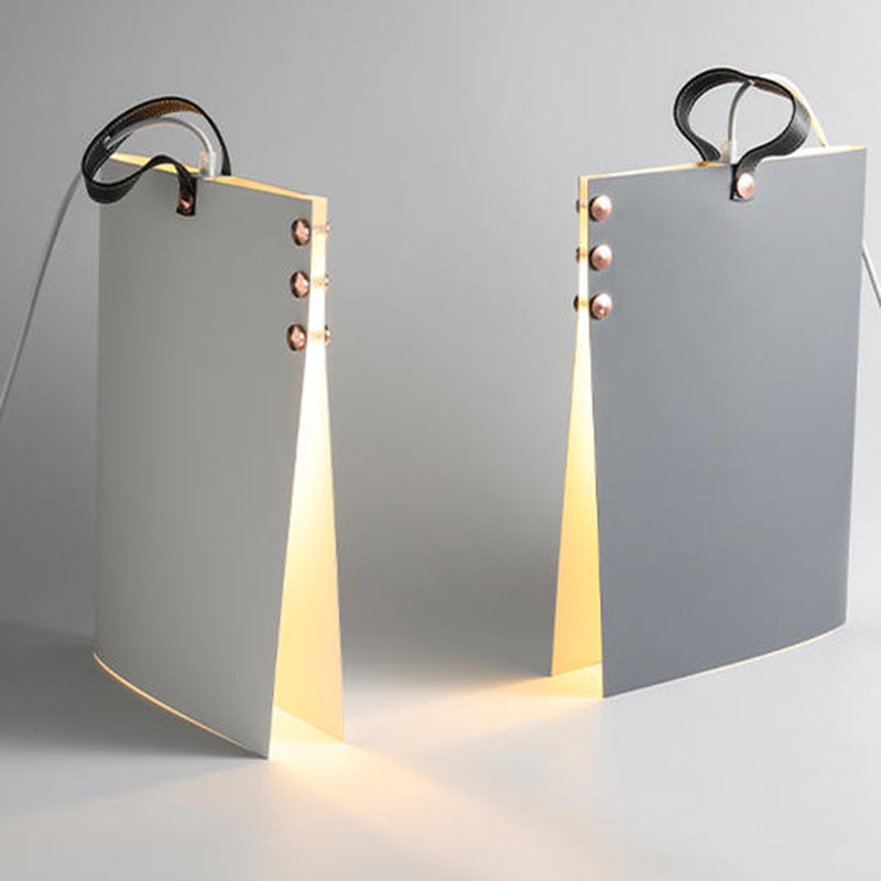 Accongo rettangolare illuminazione appesa Fabric di stile moderno 1 lampada a sospensione leggera per ristorante