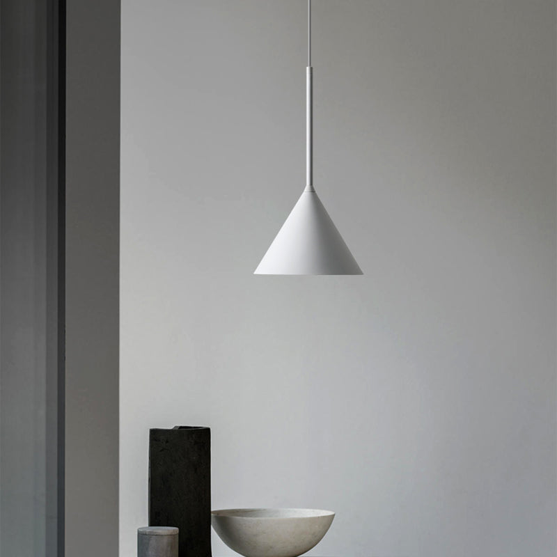 Unieke schaduw hangende verlichting moderne macaron -stijl hars 1 lichte hanglamp voor eetkamer