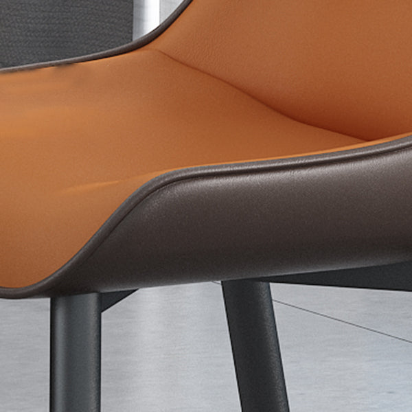 Juego de sillas de metal de estilo industrial, sillas laterales con respaldo lateral para cocina, comedor