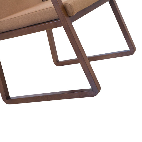 Silla lateral de comedor de madera tradicional, silla de comedor con respaldo sólido para el hogar con brazo