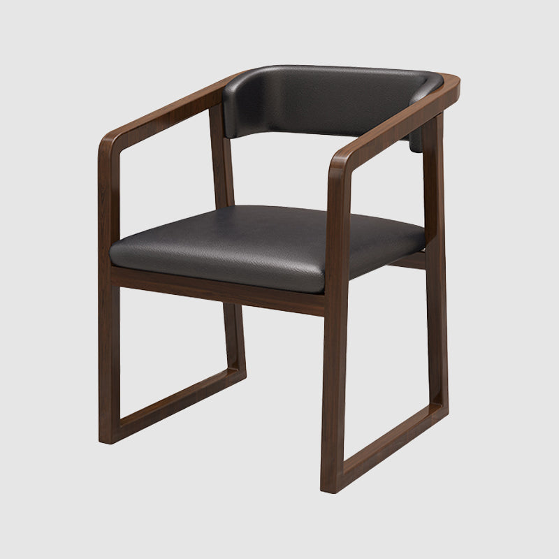 Las sillas de fresno de estilo tradicional abren la silla de comedor de la cocina del brazo trasero sola