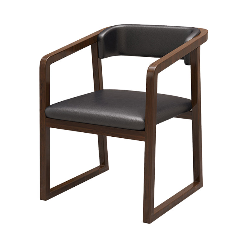 Las sillas de fresno de estilo tradicional abren la silla de comedor de la cocina del brazo trasero sola