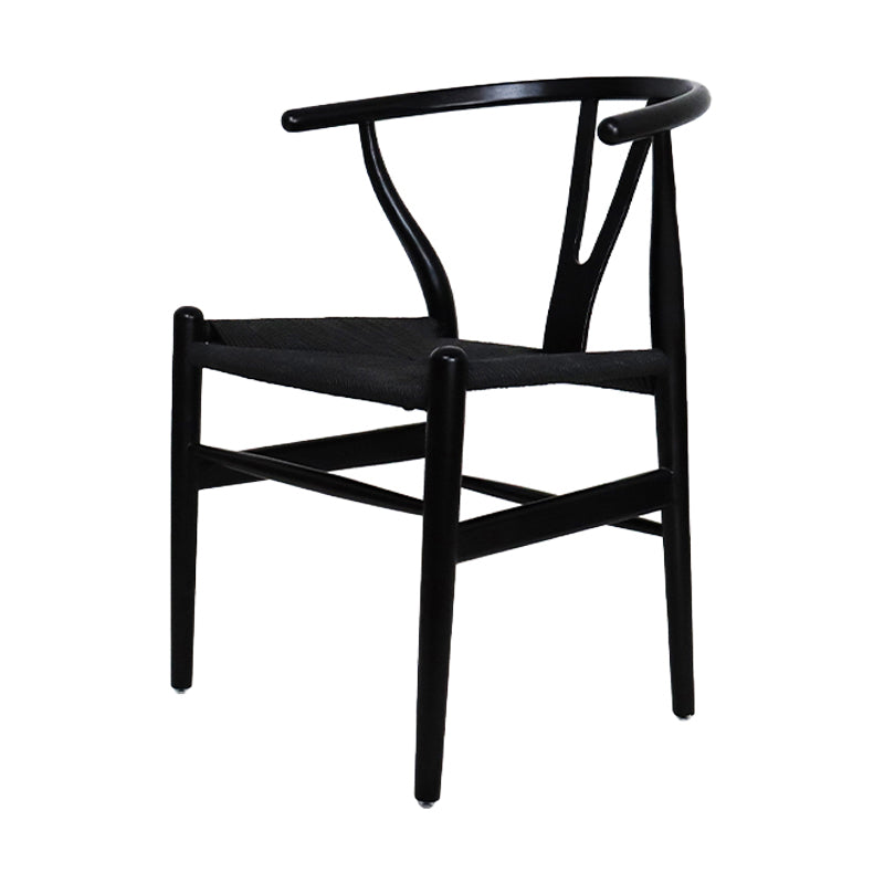 Wishbone natural tapizado contemporáneo del sillón del restaurante que cena la silla