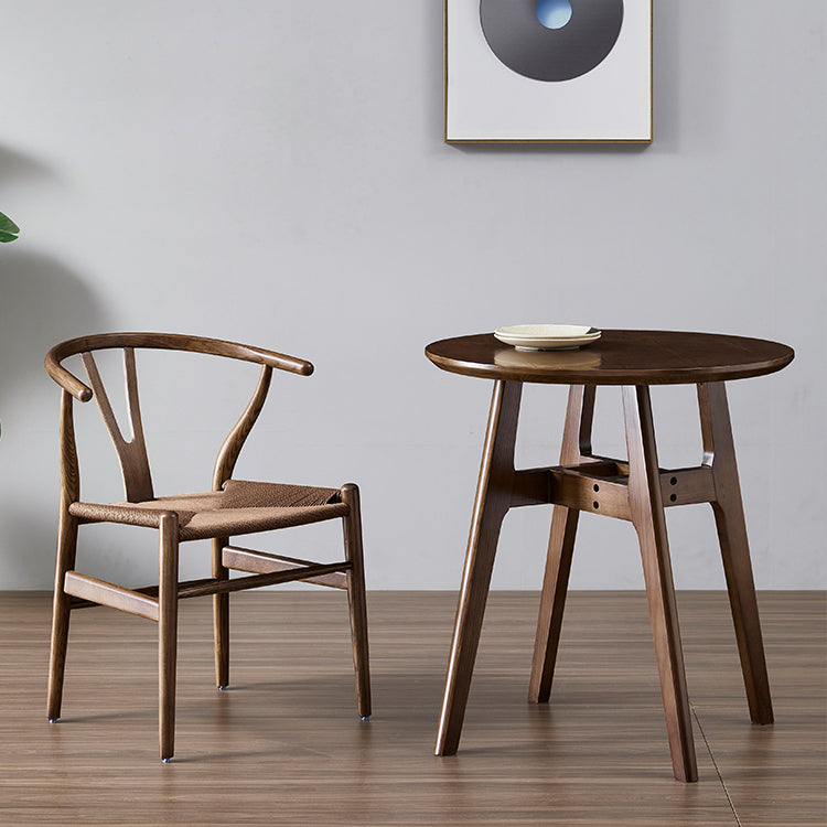 Wishbone natural tapizado contemporáneo del sillón del restaurante que cena la silla