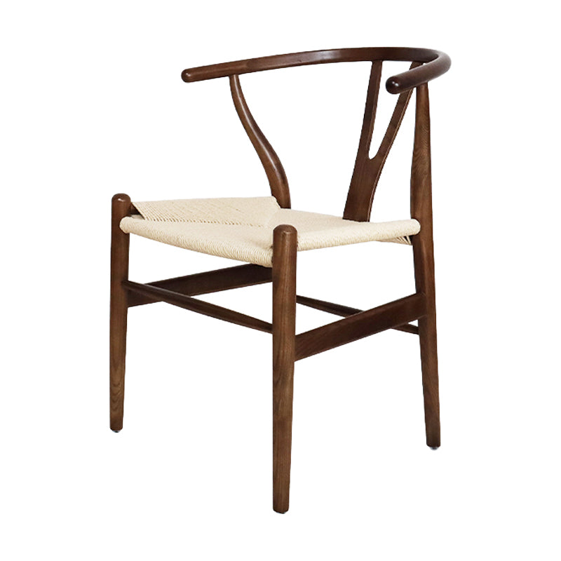 Wishbone natural tapizado contemporáneo del sillón del restaurante que cena la silla