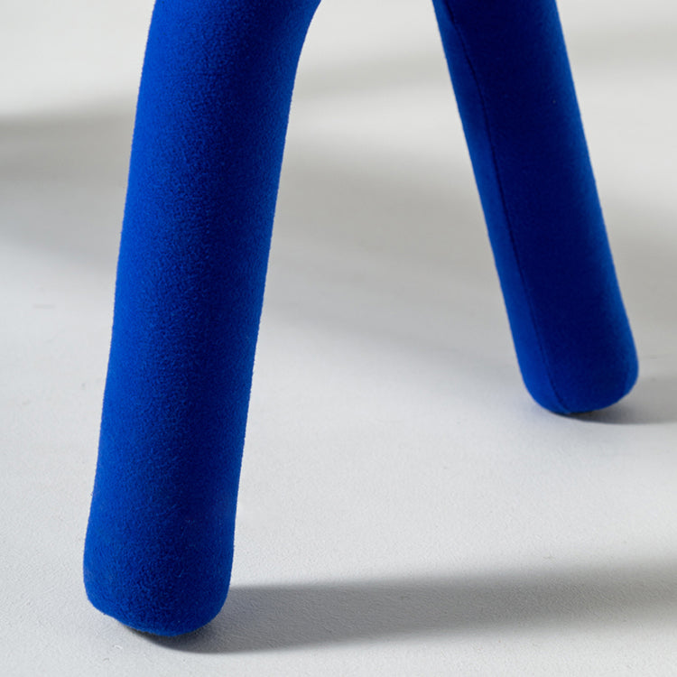 Chaises de salle à manger style contemporain Chaises d'appoint sans accoudoirs avec pieds en métal (Ensemble de 2)