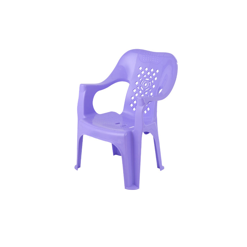 Fauteuils de salle à manger empilables de Style minimaliste, chaise latérale de salle à manger à dossier à lattes en plastique pour usage domestique