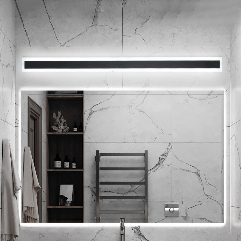 Modern Style Linear Sconce Light Fixtures Metal 1 Light Wall Mounted Lighting