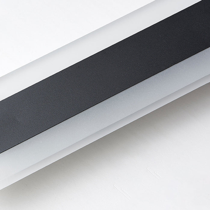 Modern Style Linear Sconce Light Fixtures Metal 1 Light Wall Mounted Lighting