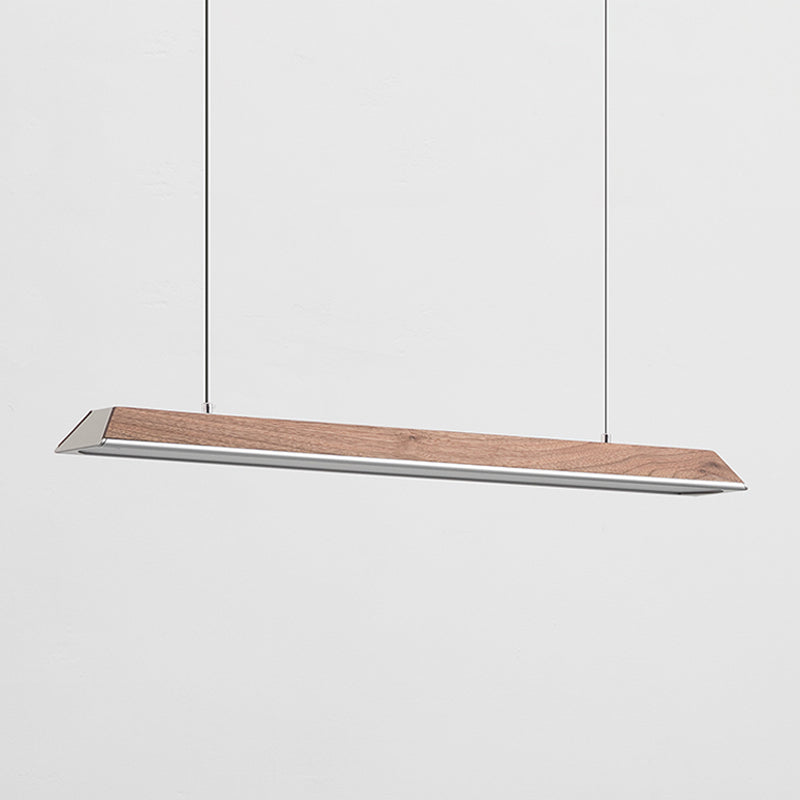 Geometry Shape Island Light Modern Style Metal 1 Light Lighting en marrón