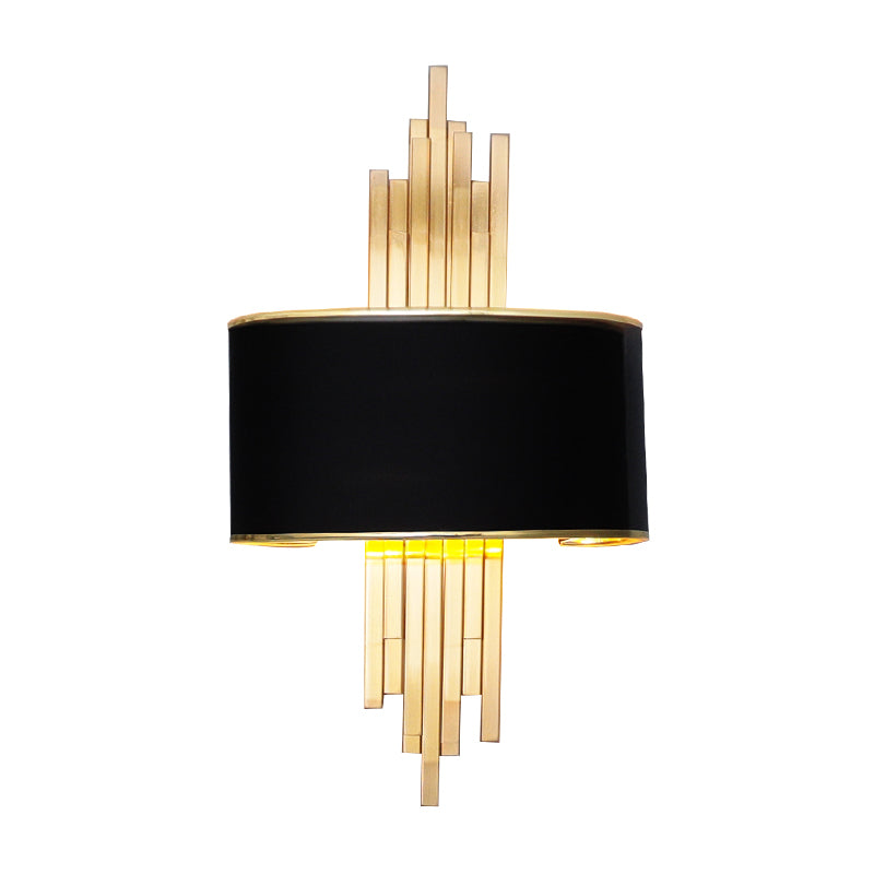Contemporary Tubes Sconce Lights Metal 2 Lights Wall Mount Light Fixture