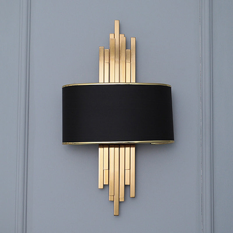 Contemporary Tubes Sconce Lights Metal 2 Lights Wall Mount Light Fixture
