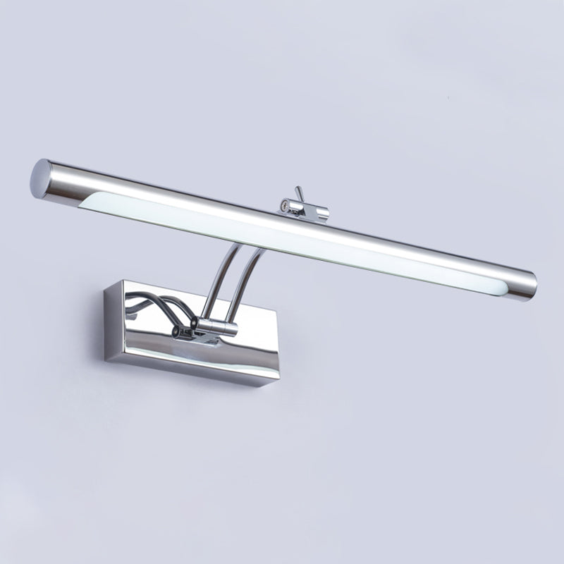 Luce da parete da parafuga lineare in metallo moderno a parete a 1 luci a parete lampada montata