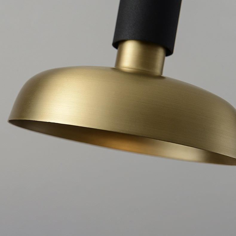Metal Pot Cover Shade Hanging Lights Modern Style 1 Head Hanging Mount Fixture for Dining Room