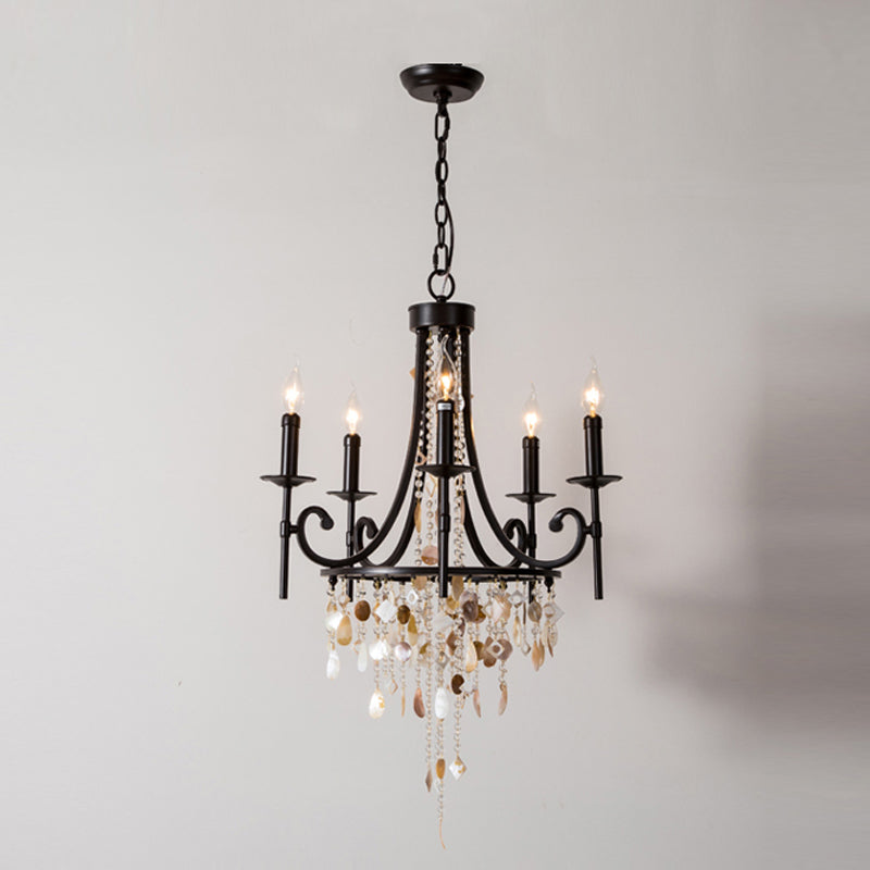 Lampadella a forma di candela americana Metal Multi Light Appeding Light per camera da letto