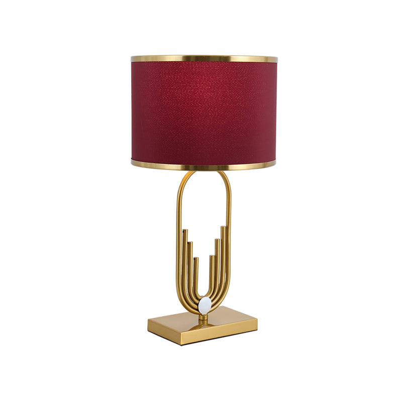 Lampada da tavolo per gli occhi postmoderna Lampada Minimalista Metal Night Stand Light per salotto