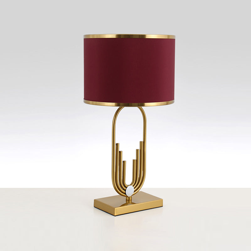 Lampada da tavolo per gli occhi postmoderna Lampada Minimalista Metal Night Stand Light per salotto