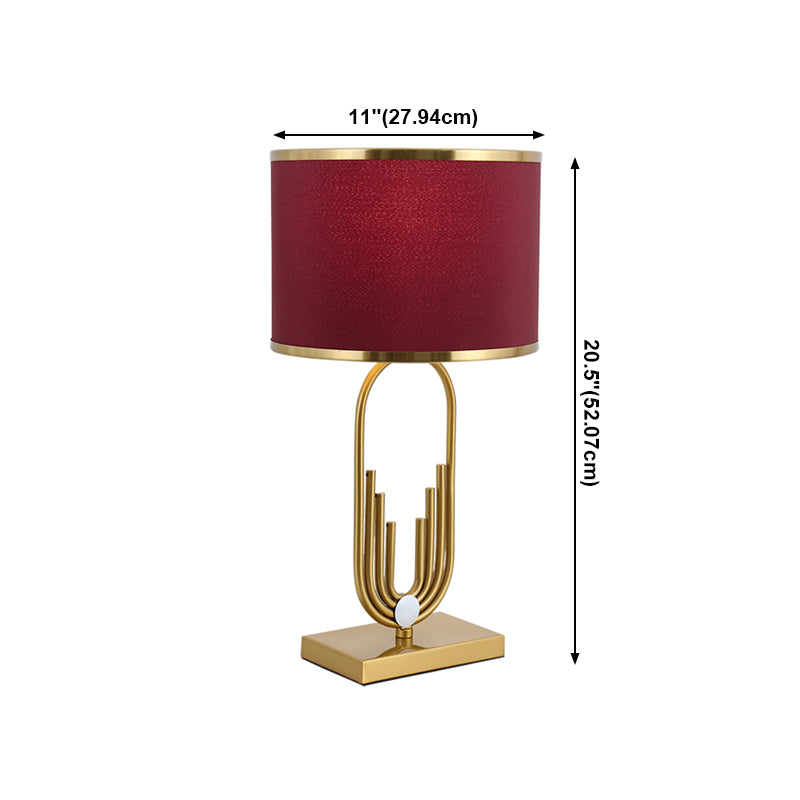 Lampada da tavolo per gli occhi postmoderna Lampada Minimalista Metal Night Stand Light per salotto