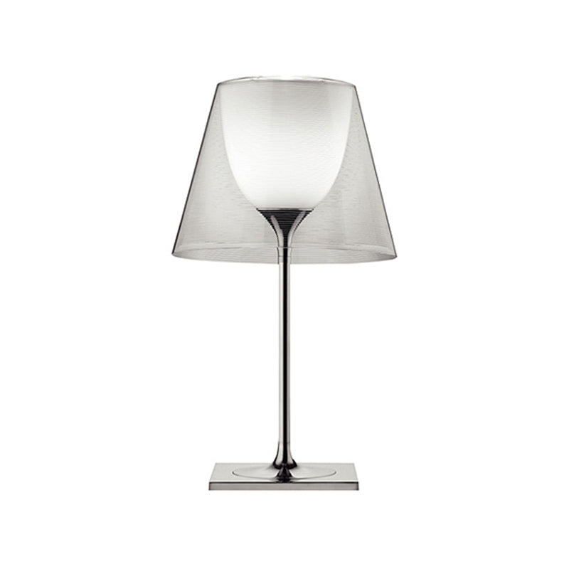 Noordse eenvoudige tafellamp moderne stijl glazen bureaulamp voor studeerkamer