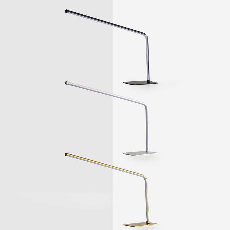 Noordse stijl LED -tafellamp moderne bureaulamp voor studieslaapkamer