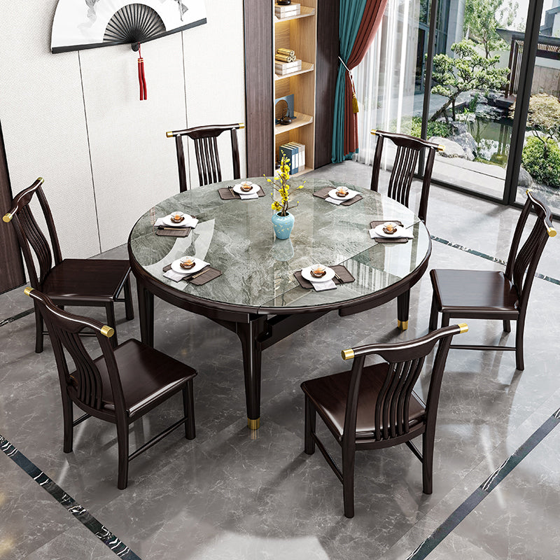 Glam Round Sintered Stone Table StrENDeerbare standaard eettafel voor keuken