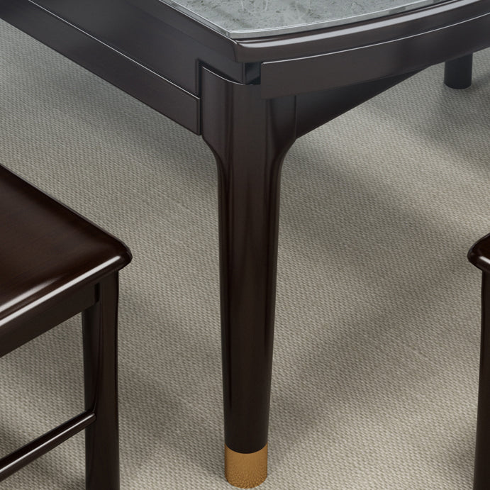 Glam Round Sintered Stone Table StrENDeerbare standaard eettafel voor keuken