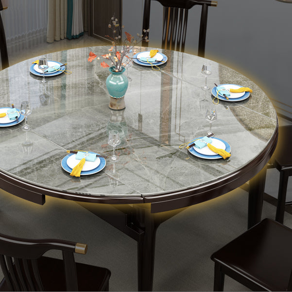 Glam Round Sintered Stone Table StrENDeerbare standaard eettafel voor keuken