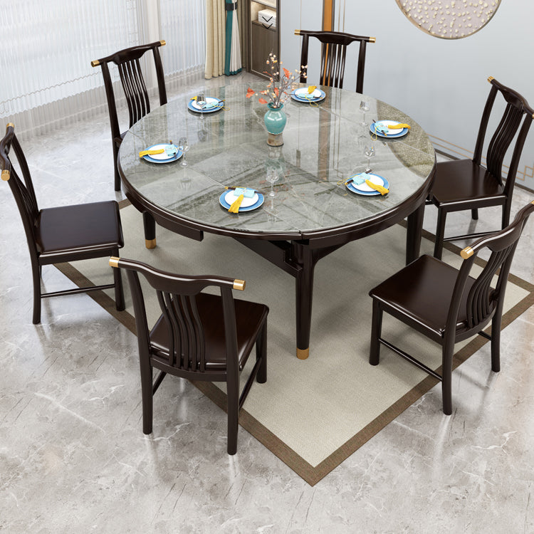 Glam Round Sintered Stone Table StrENDeerbare standaard eettafel voor keuken