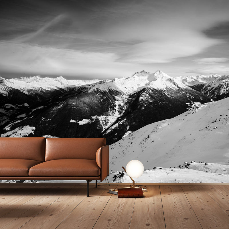 Mountain Sand in Taufers Wall Mural Customized Modern Wall Covering for Bedroom