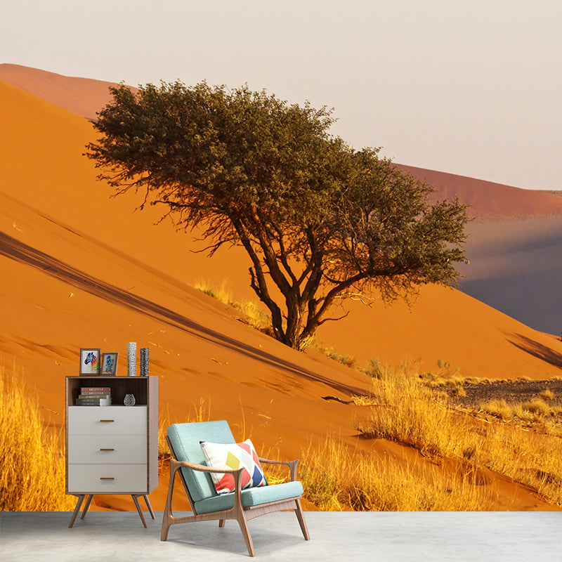 Desert Wall Mural Stain Resistant Wall Covering for Living Room Bedroom