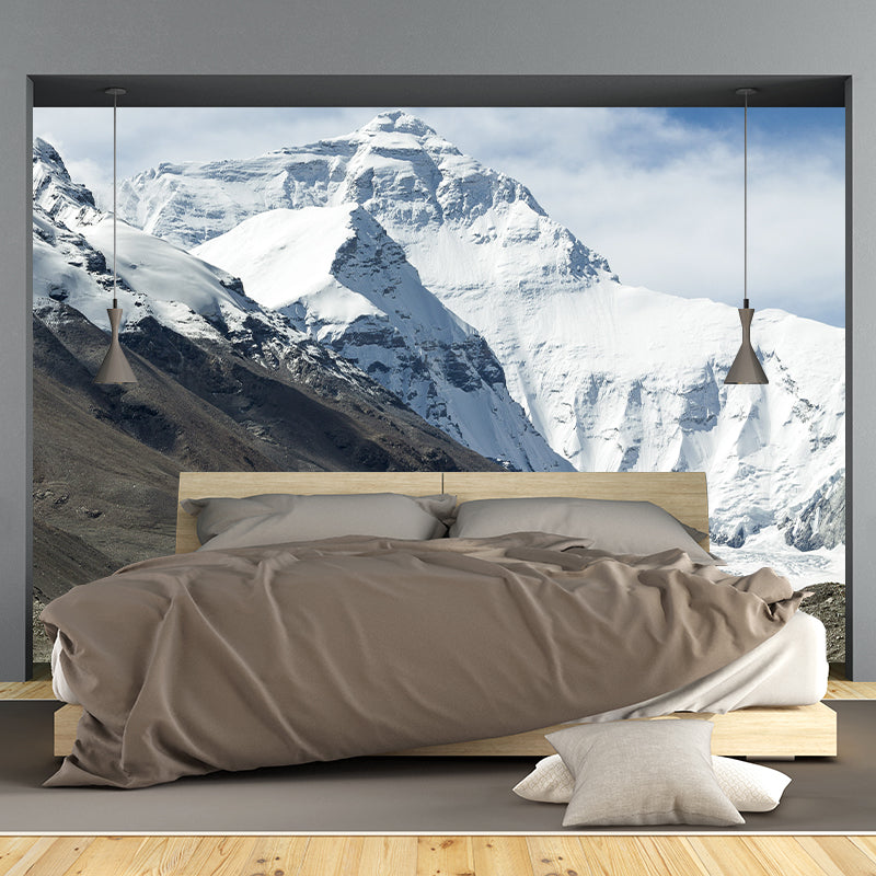 Mount Everest Wall Mural Stain Resistant Wall Covering for Living Room Bedroom