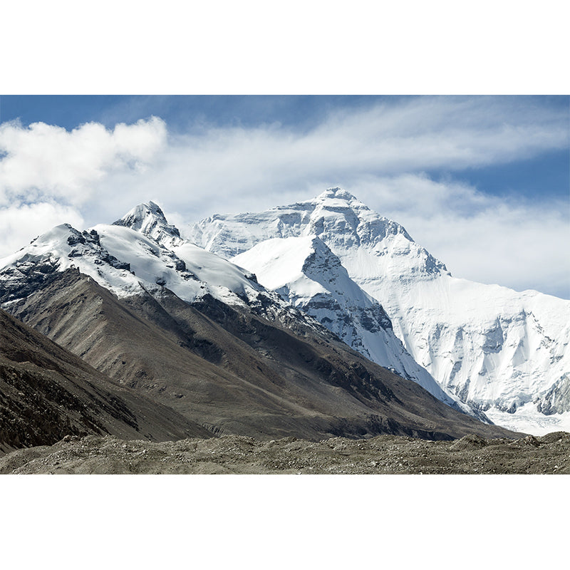 Mount Everest Wall Mural Stain Resistant Wall Covering for Living Room Bedroom