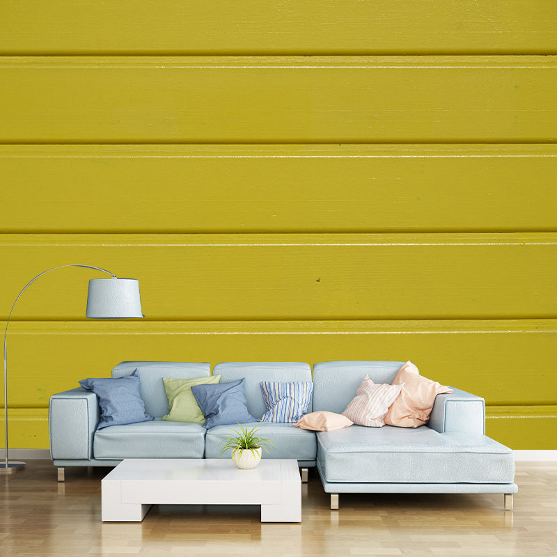 Wood Grain Wall Mural Stain Resistant Wall Covering for Living Room Bedroom