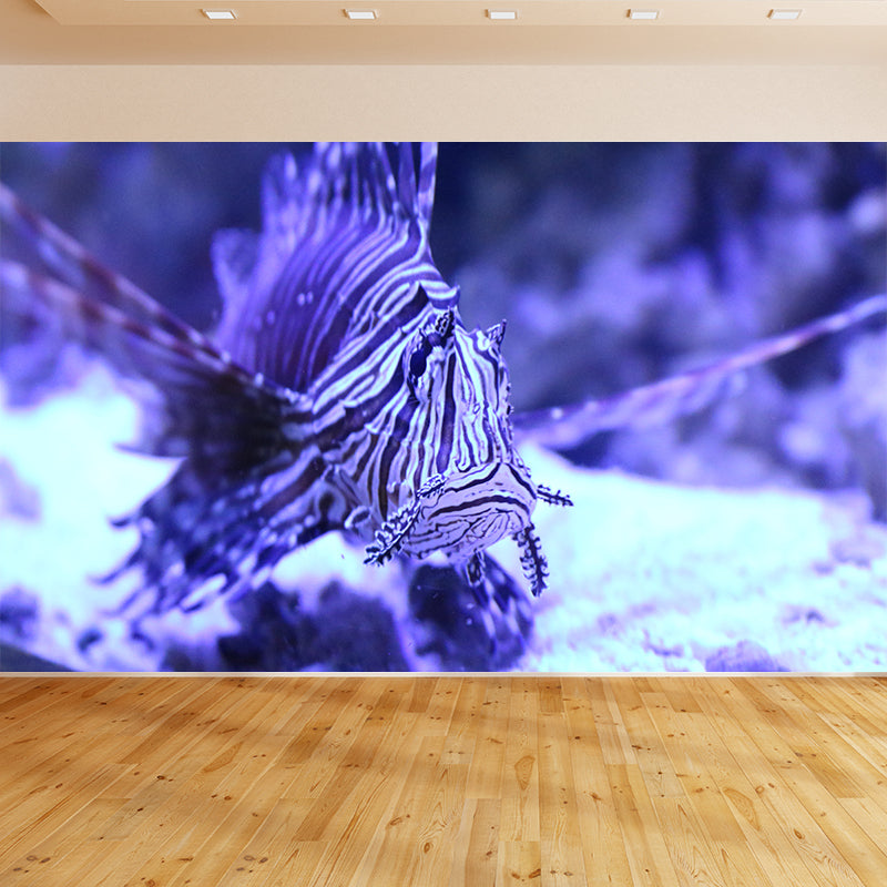 Simple Sea Creatures Mural for Dining Room, Personalized Size Available