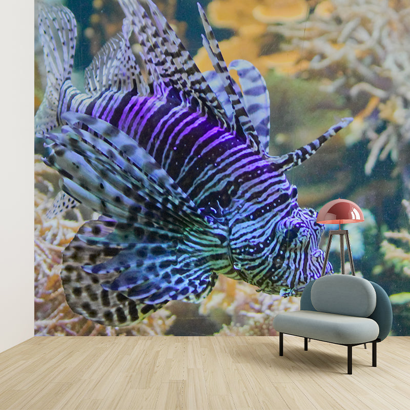Tropical Creatures Removable Wall Mural for Sleeping Room Home Decor, Waterproofing