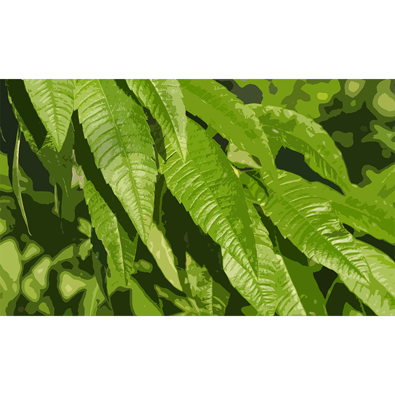 Botanical Illustration Removable Wall Mural for Sleeping Room Home Decor