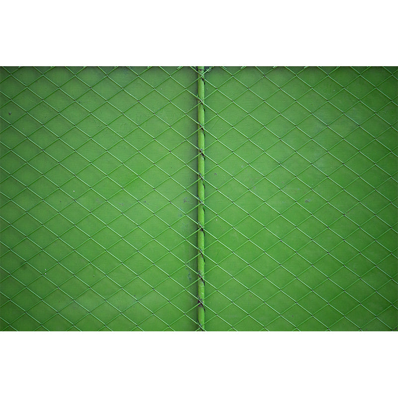 Industrial Style Fence Metal Mural for Dining Room, Personalized Size Available