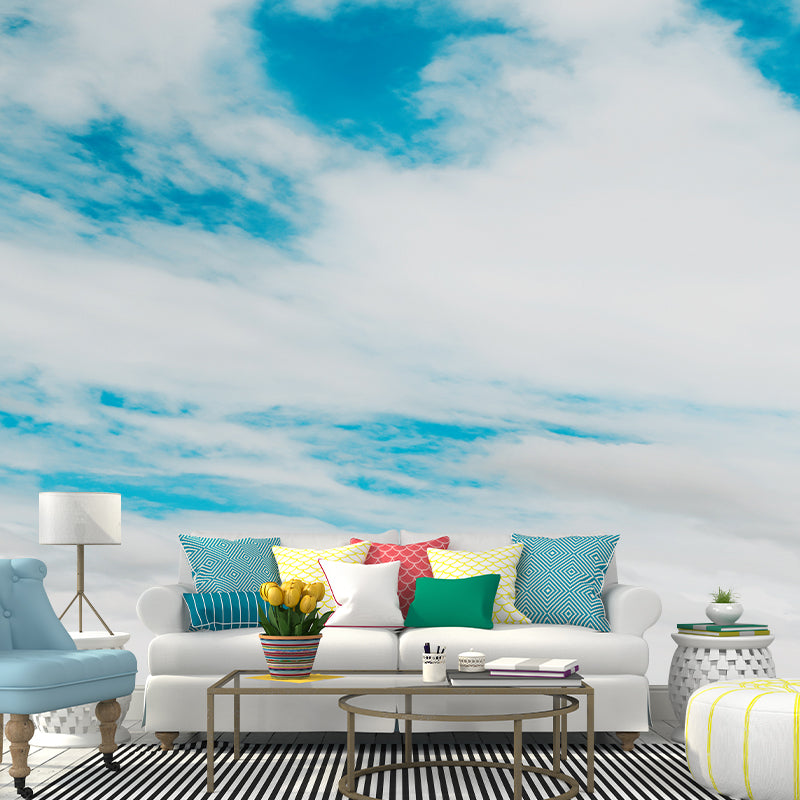 Modern Afterglow Mural Wallpaper Modern Bedroom Decoration, Custom Size Available