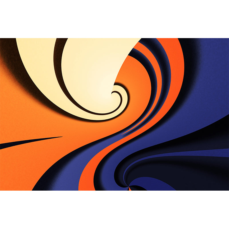 Mildew Resistant Abstract Pattern Mural Wallpaper Decorative Wall Art for Home