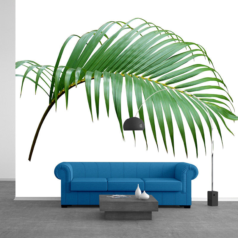 Tropical Plant Mural Mildew Resistant Wallpaper Wall Art for Decoration