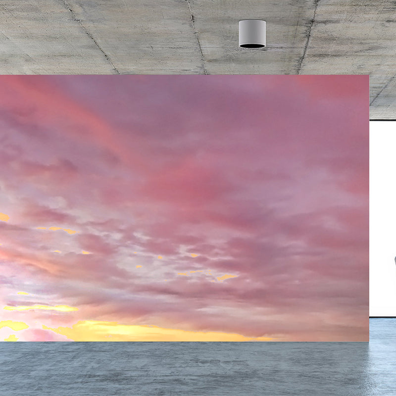 Beautiful Sky Mural Decal for Meeting Room Water Resistant, Custom Size