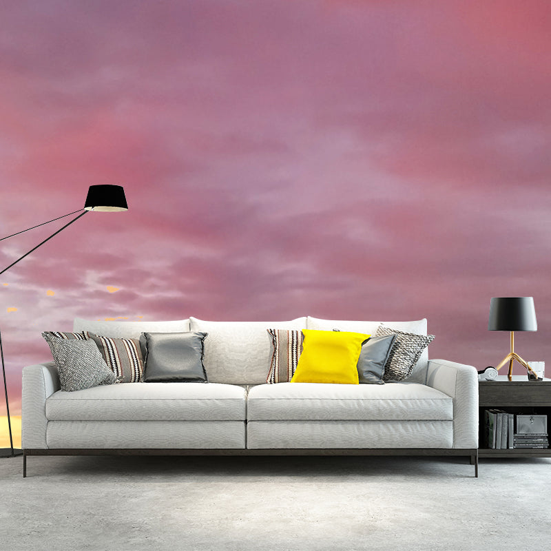 Beautiful Sky Mural Decal for Meeting Room Water Resistant, Custom Size