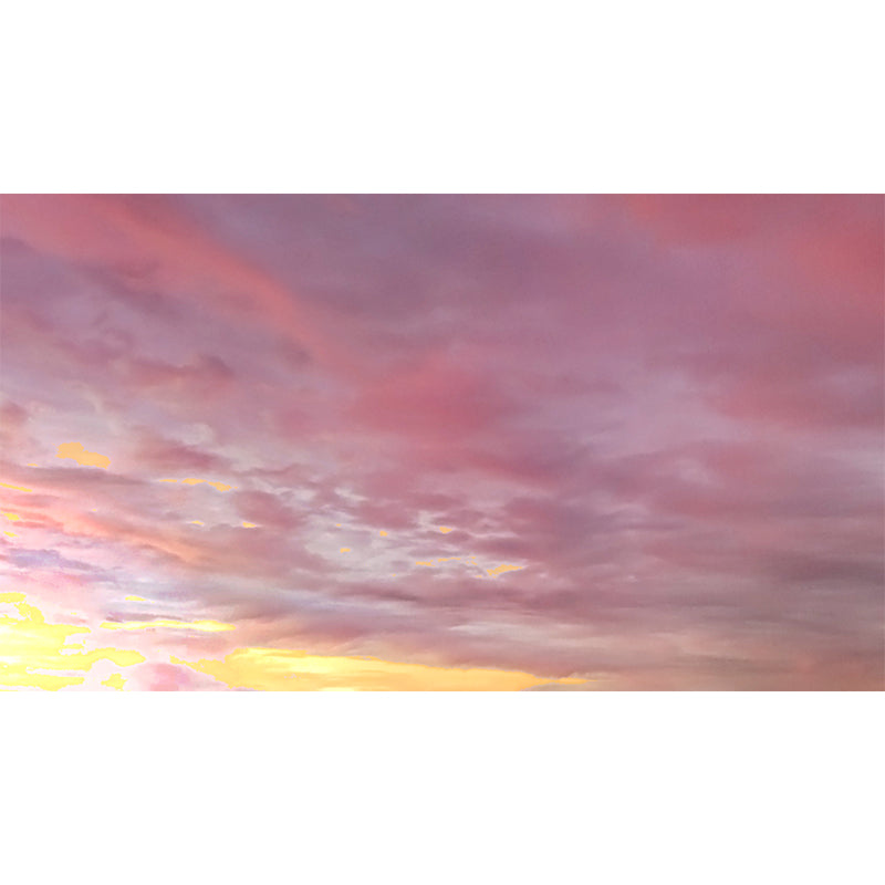 Beautiful Sky Mural Decal for Meeting Room Water Resistant, Custom Size