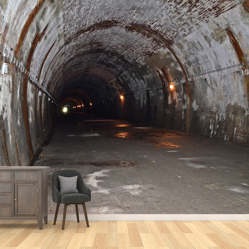 Space Extension Wall Mural Wallpaper Photography Style Mildew Resistant for Home