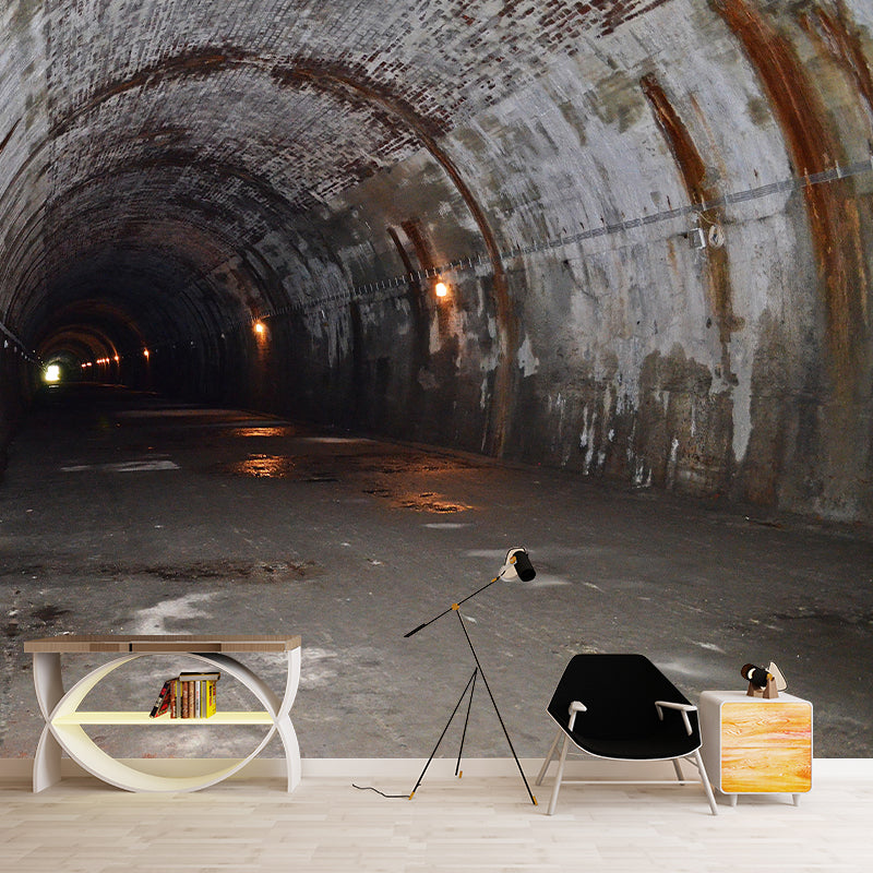 Space Extension Wall Mural Wallpaper Photography Style Mildew Resistant for Home