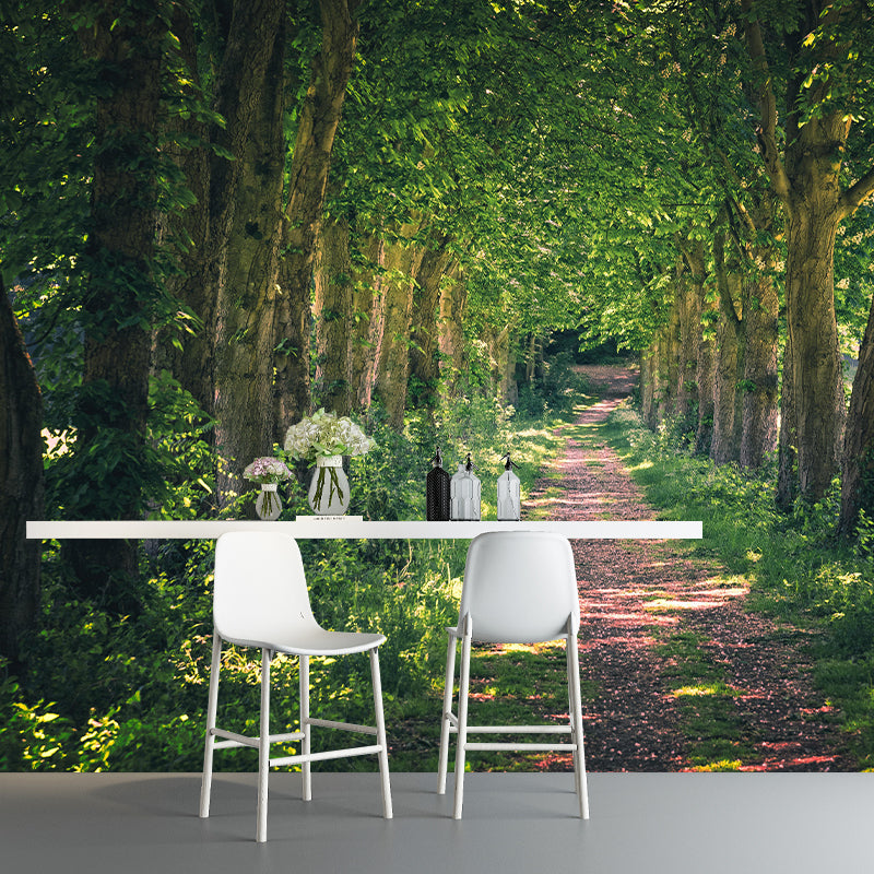 Space Extension Customized Mural Wallpaper Photography Mildew Resistant for Home