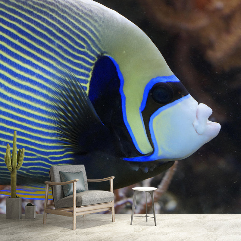 Seabed Wall Mural Wallpaper Tropical Beach Style Mildew Resistant for Wall Decor