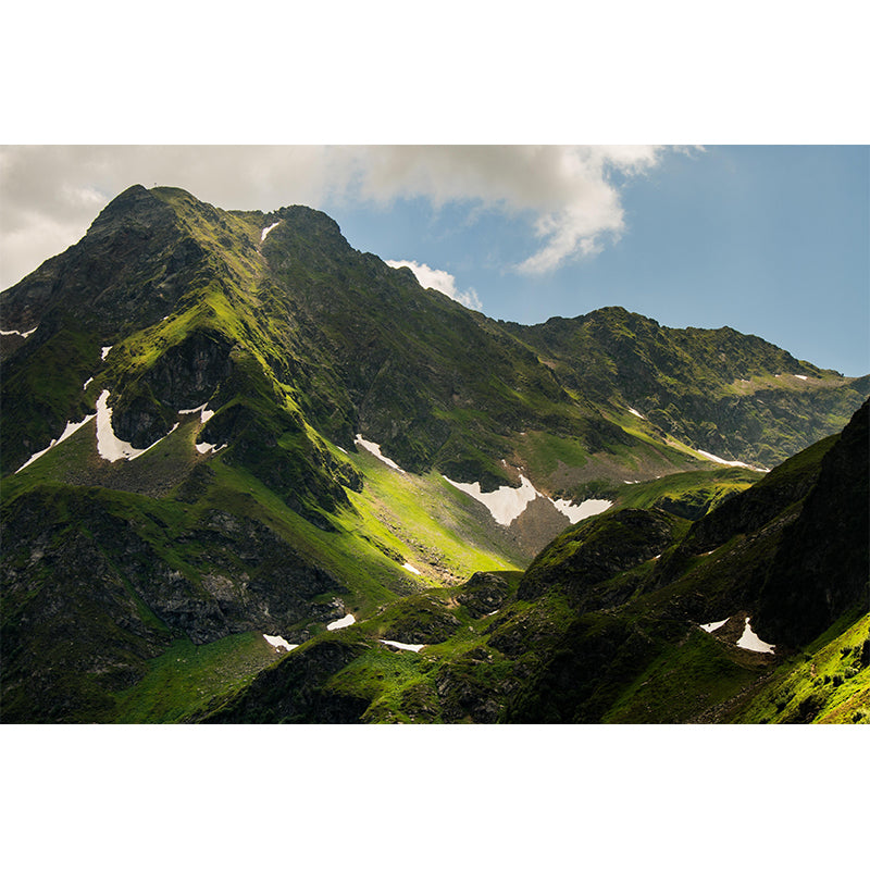 Mountain Wall Mural Wallpaper Modern Style Mildew Resistant for Living Room